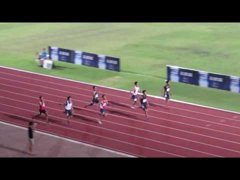 100m Men Open 1 - 2013 SAA T&F Series 5