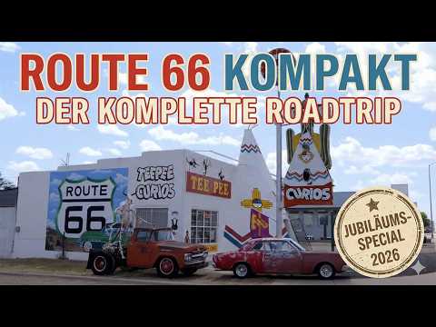 Route 66 Jubiläums-Special: Der komplette Roadtrip in 4 Minuten