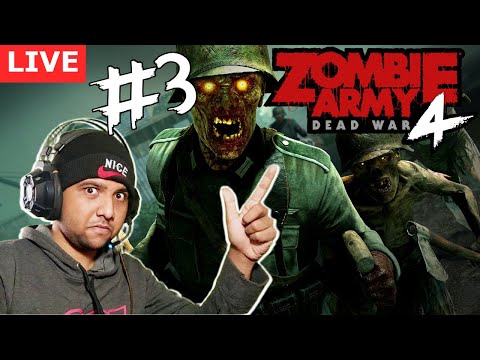 🔴 Live Zombie Army 4 Dead War Walkthrough Gameplay Part 3 | Zombie Army 4 Dead War Full Game #zombie