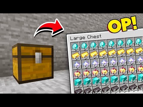 Minecraft, but Cheast Give OP Items