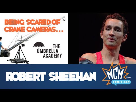 Robert Sheehan Panel - Being Scared Of The Crane Cameras! MCM Comic Con London - May 2022