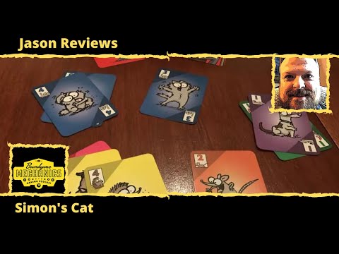 Jason's Board Game Diagnostics of Simon's Cat Card Game
