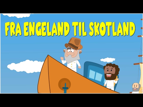 Fra Engeland til Skotland | Danske Børnesange | 17 minutter mix med tekst