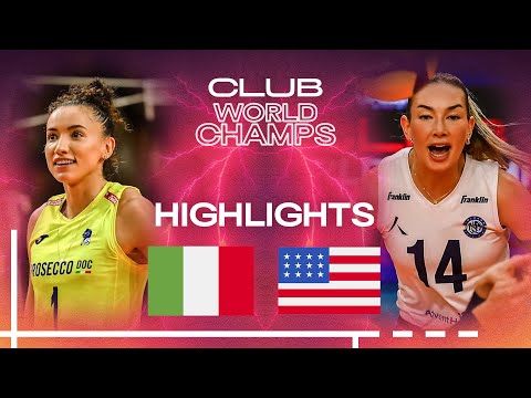 Conegliano 🇮🇹 vs. Orlando 🇺🇸 - Pool Play | Club World Championships 2025 | Highlights