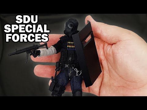 SDU - HongKong special forces operator: 1/12 scale action figure