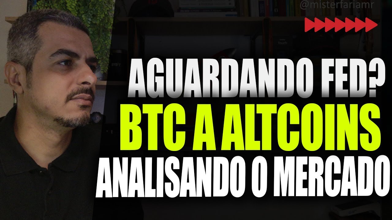 BITCOIN HOJE 92k   MERCADO PARADO AGUARDANDO FED   Bitcoin Altcoins e ETFs