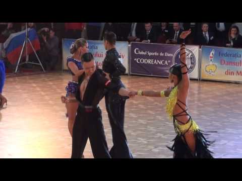 Dima Kusnir - Valeria Gumeniuc MDA European Champ Latin Youth 1/2 Rumba