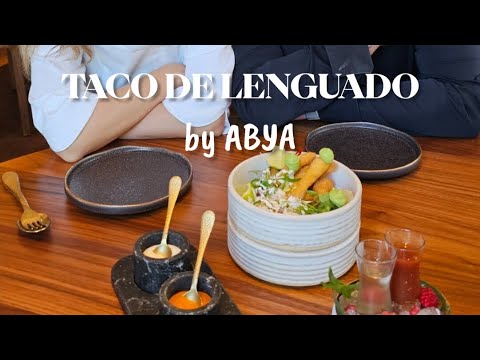 Receta de taco de lenguado con Aurelio Morales de ABYA l celestedelabanda