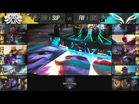 SUP vs FW Highlights - SUPERMASSIVE vs FLASH WOLVES - 2016 MID-SEASON INVITATIONAL