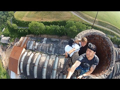 Chimney Climbing | 60m | Dinas Banská Belá | Old Factory