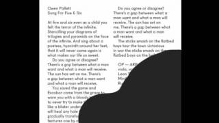 Owen Pallet - Song For Five & Six (Ada Remix)