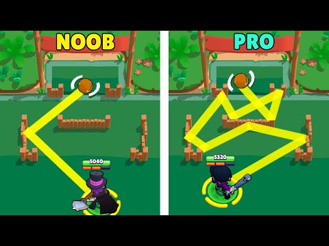NOOB VS PRO TRICKSHOT! | Brawl Stars Funny Moments & Glitches & Fails #408