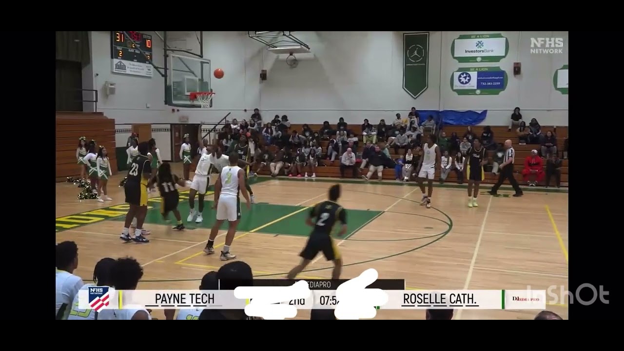 Isaiah oliver class 2024 Payne tech high school , 20 point game against #1 roselle catholic Nj