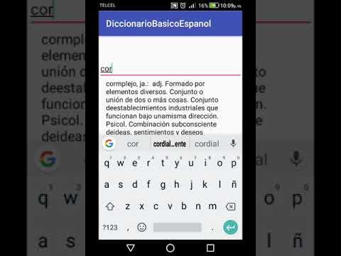Diccionario Video