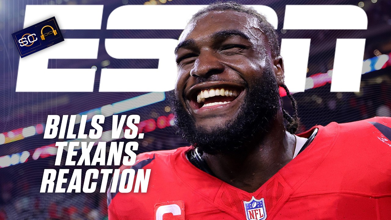 Bills vs. Texans Reaction 🏈 Houston’s defense comes up BIG vs. Josh Allen | SC with SVP