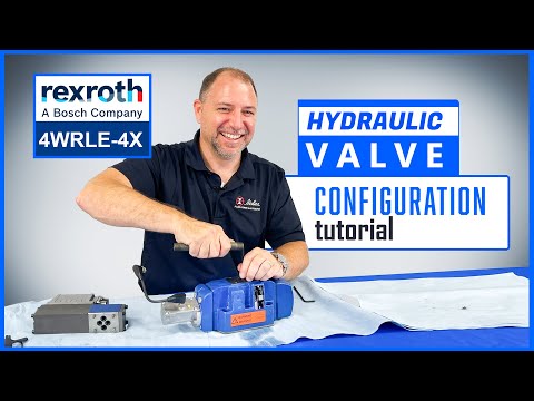 Bosch Rexroth 4WRLE Valve Configuration Tutorial | How to set up internal piloting and draining