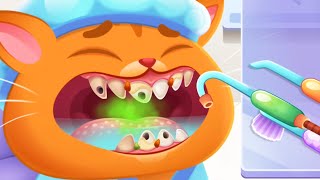 Bubbu 2 My Virtual Pet - My Cute Little Kitten Pet Care - Dentist, Pet Doctor Care Fun Kids Game