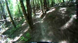 preview picture of video 'DuPont State Forest, Ridgeline Trail, Mountain Biking'