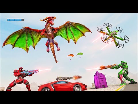 Drone Robot Car Transforming Game– Car Robot Games devbuz Gameplay Latest Update