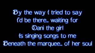 Red hot chili peppers - By the way (Lyrics)