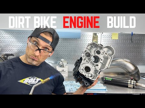 How to build a dirt bike engine (then give it away)