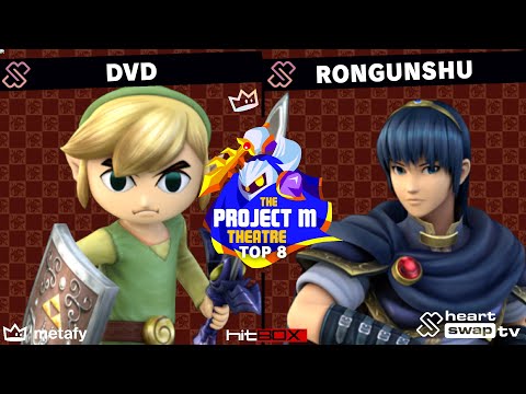 Project M Theatre - dvd (Toon Link) Vs. rongunshu (Marth) - Losers Eighths