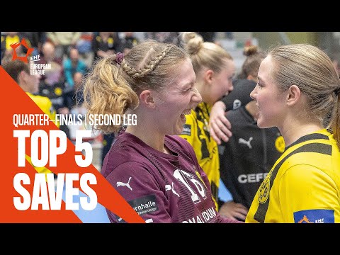 DECISIVE YARA TEN HOLTE | Top 5 Saves | Quarter-finals | 2nd leg | EHF European League Women 2022/23