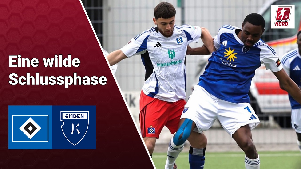Hamburger SV II U23 vs Kickers Emden Highlights