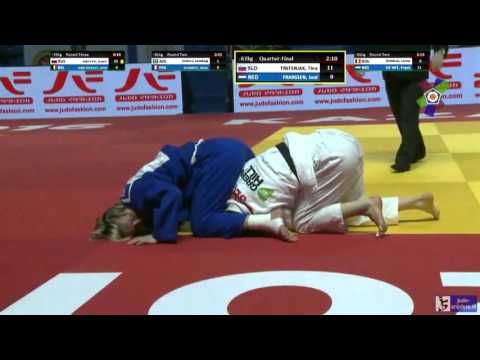 Judo 2016 European Championships Kazan: Trstenjak (SLO) - Franssen (NED) [-63kg] QF