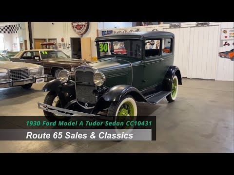 1930 Ford Model A Tudor Sedan CC10431