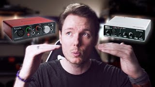 Video thumbnail for BEST USB Audio Interface 2018 - Focusrite Scarlett Solo vs Steinberg UR12 by Gerald Undone