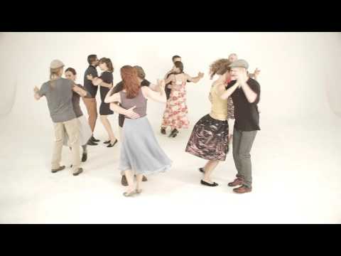 WIROWANIE W PARZE W PARACH PO KOLE z odbijaniem cz. 4 - na przykładzie oberka - polskie tańce ludowe