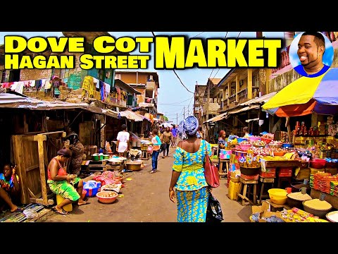 DOVE COT And HAGAN ST MARKET - Freetown Sierra Leone 🇸🇱 🌍 VLog 2022 - Explore With Triple-A