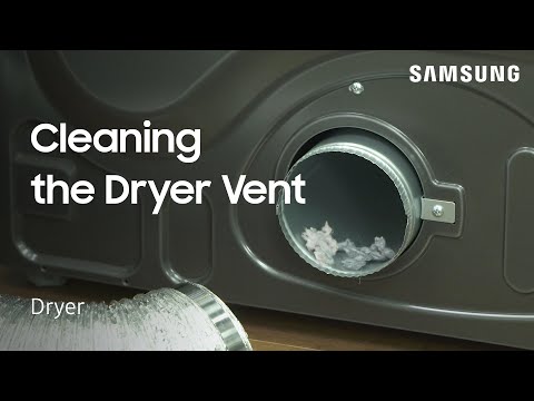 Clean the Vent on your Samsung Dryer | Samsung US