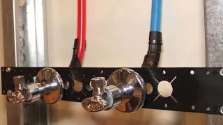 How to use termination points in PEX piping