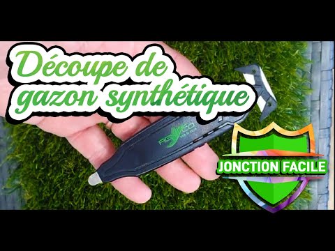 Cas réel : pose de jonction gazon synthétique sur terrasse