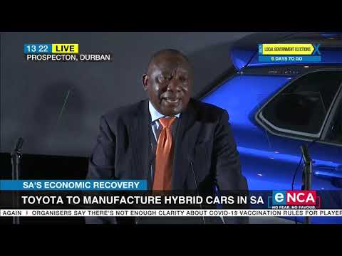 Ramaphosa visits Toyota plant in Durban