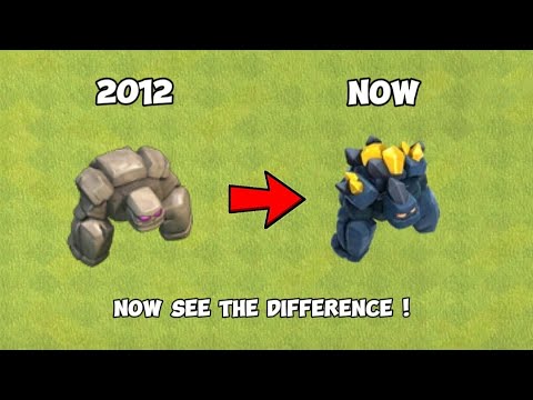 All Troops Transformation from Level 1 to MAX Level | Clash of Clans 