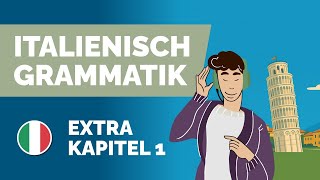 🇮🇹 Italienische Grammatik lernen! 👉 Einfach &amp; verständlich erklärt | Jicki Sprachdusche (Kapitel 1)