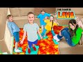 EXTREME THE FLOOR IS LAVA CHALLENGE