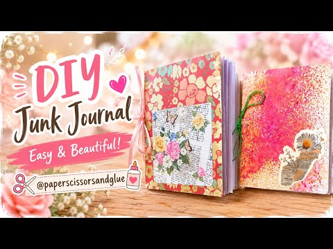 Easy & Beautiful little notebook .. ☕️✂️📚 lets craft together #notebook