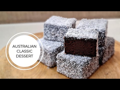 Chocolate Lamington Cake / Super Easy & Tasty Lamington Recipe