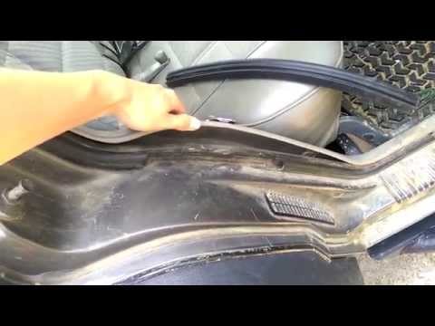 89 Cherokee Installing Door Weather Stripping
