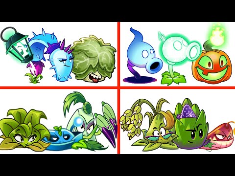 PvZ 2 4 Super Team Plants Vs Team Zombies Part 53 - Which Team is Highest Score?