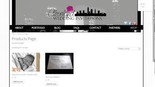 preview picture of video 'Strongsville Web Design |  Cleveland Wedding Invitations'