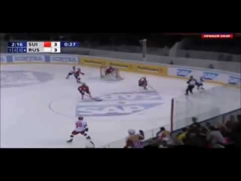Russia vs. Switzerland - Icehockey - Final goal