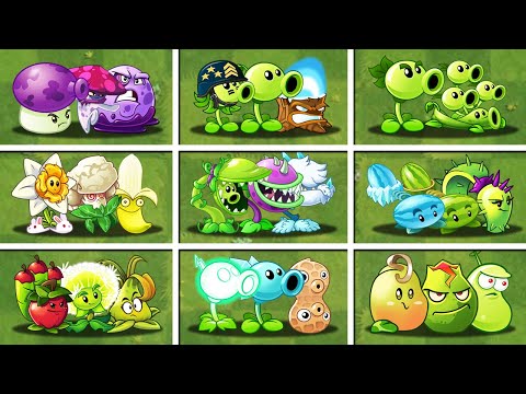 PVZ 2 Random 20 Team 3 Plants - Which Team Plant Will Win? - PVZ 2 Team Plants