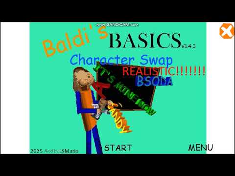 Baldi Basics Character Swap (Realistic Edition)