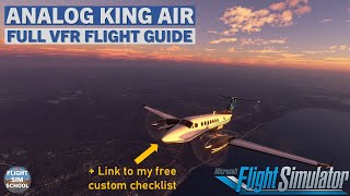Blacksquare Analog King Air Checklist video