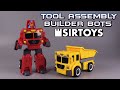 SirToys - Tool Assemble Builder Bots - Dump Truck & Fire Engine